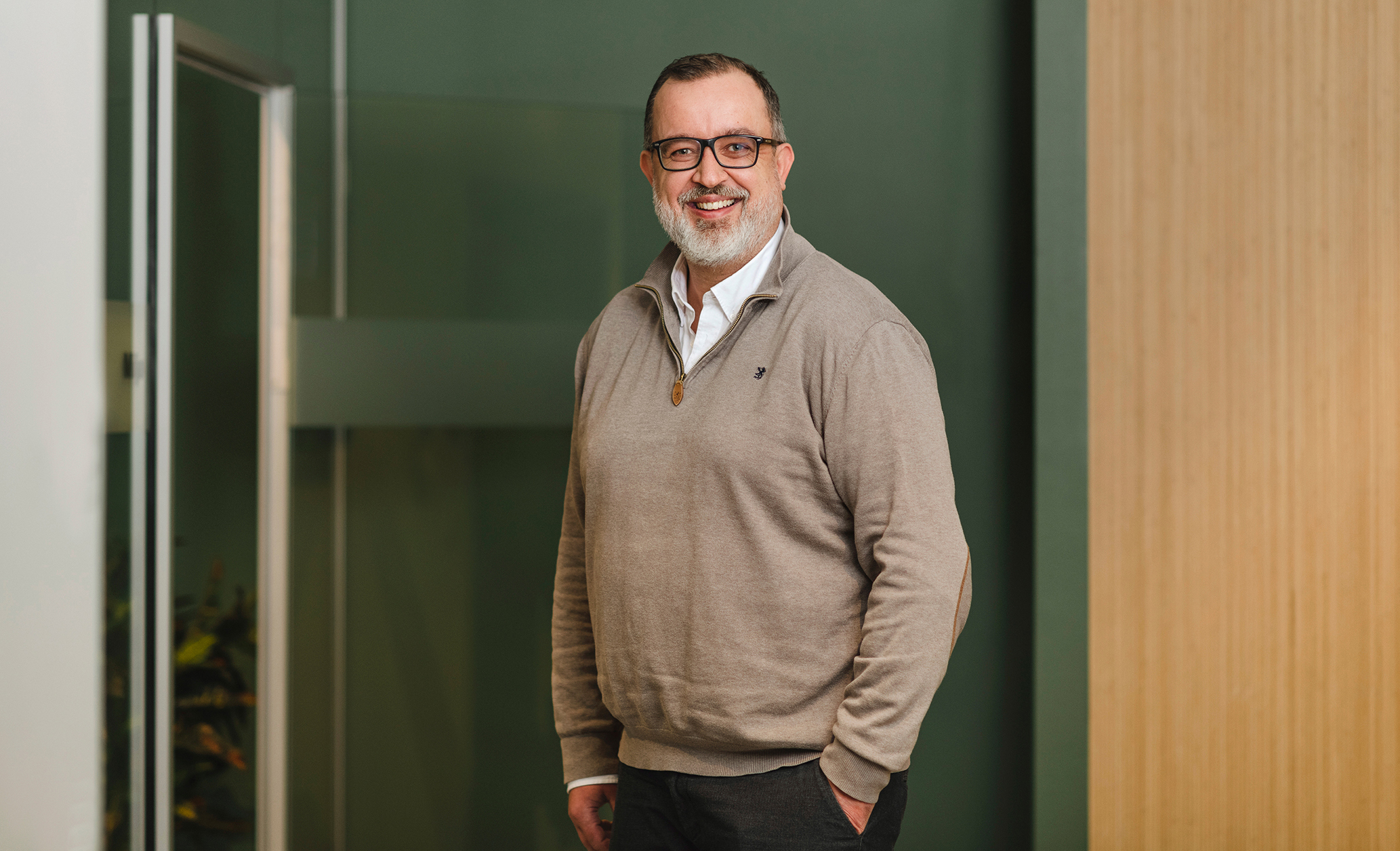 Portrett av ansatt André Mejri