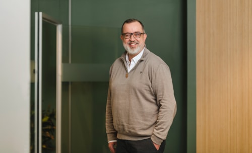 Portrett av ansatt André Mejri