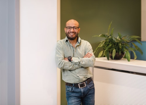 Portrett av ansatt Vegard Lund